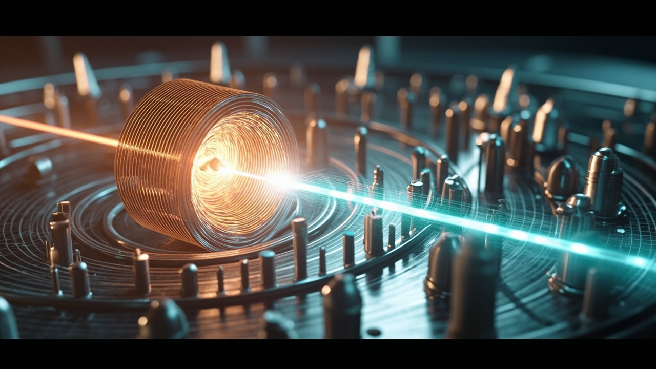 Imagen editorial generada por IA sobre Un experimento recreó en laboratorio una forma extrema de amplificar ondas.