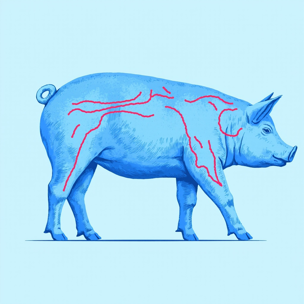 Ilustración de las respuestas inmunes asociadas con protección frente a la peste porcina africana en cerdos.